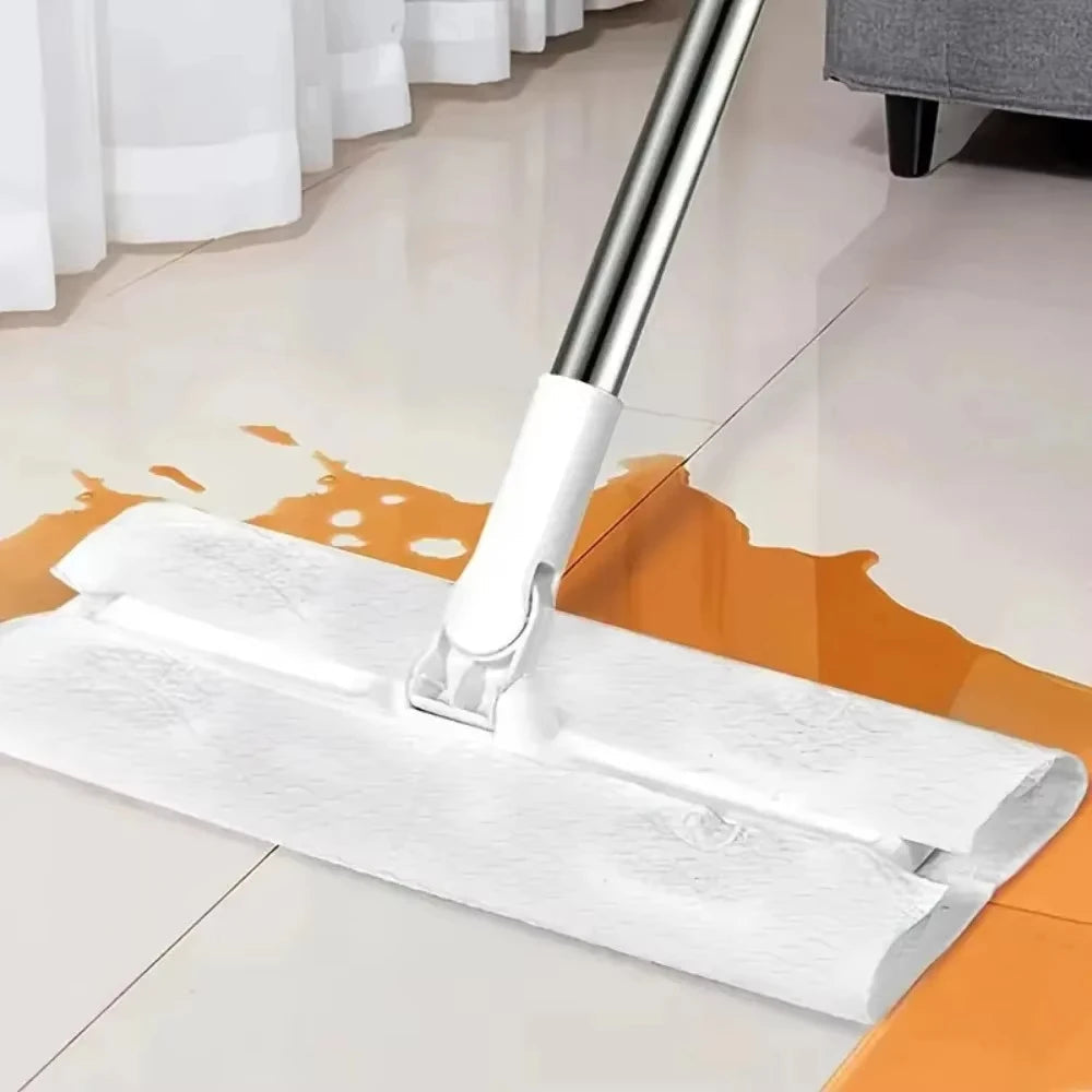 Flat mop with 112 cm handle