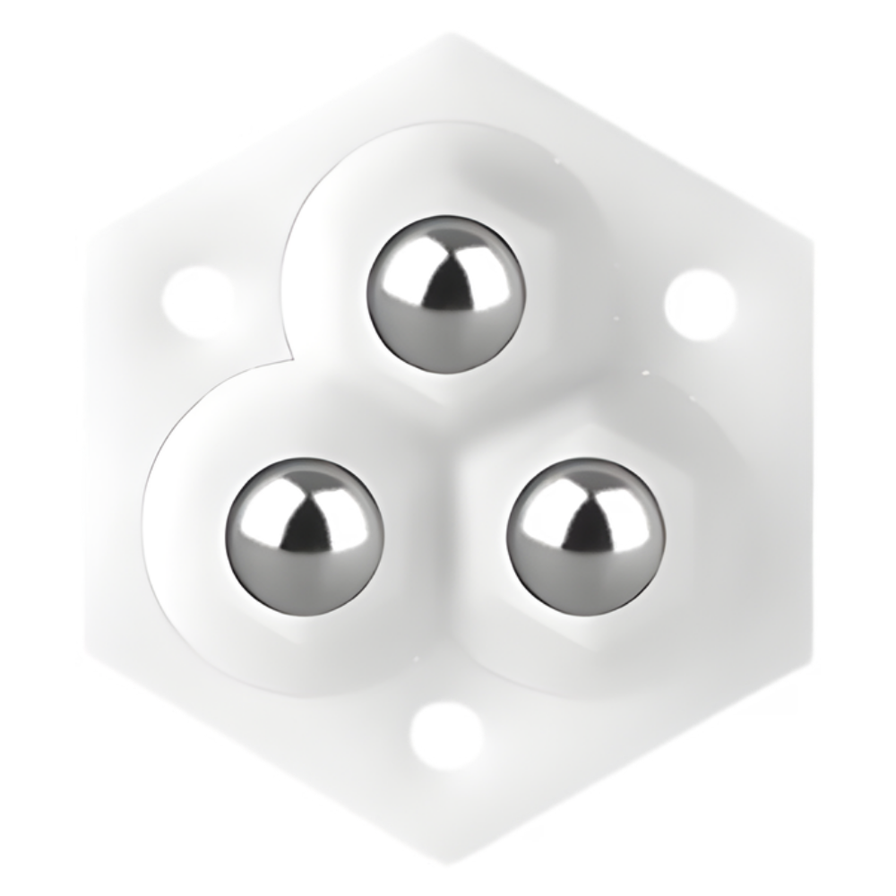 TriGlide 360° Furniture Casters with Ball Bearings