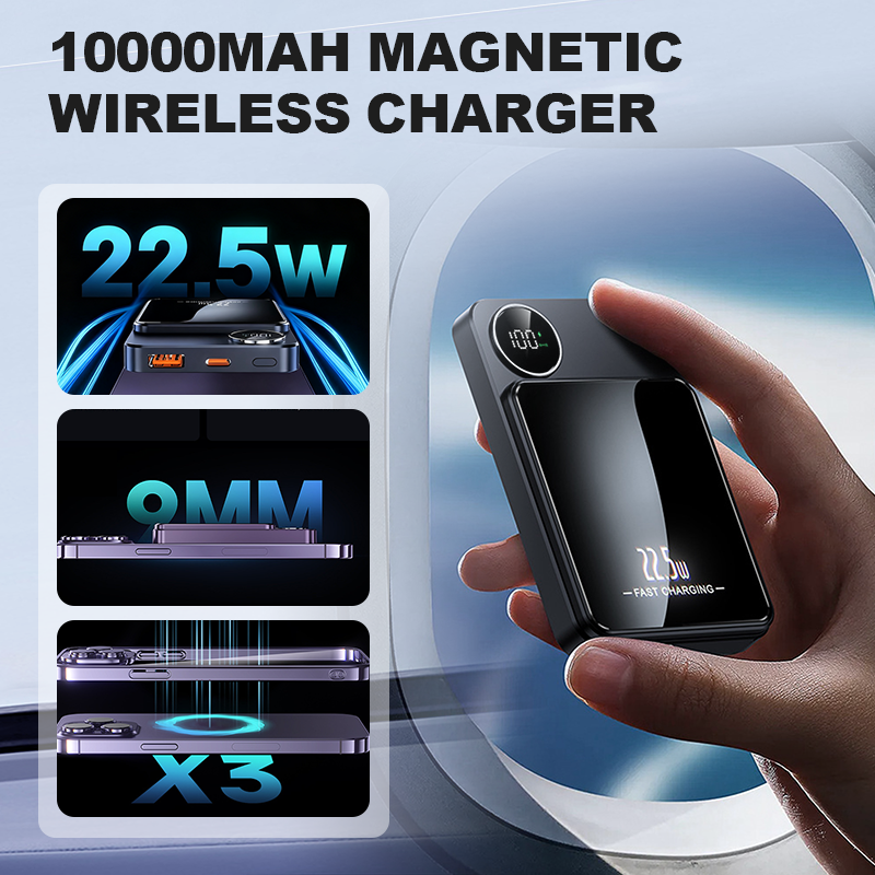 Magnetic Wireless Charger 10,000 mAh