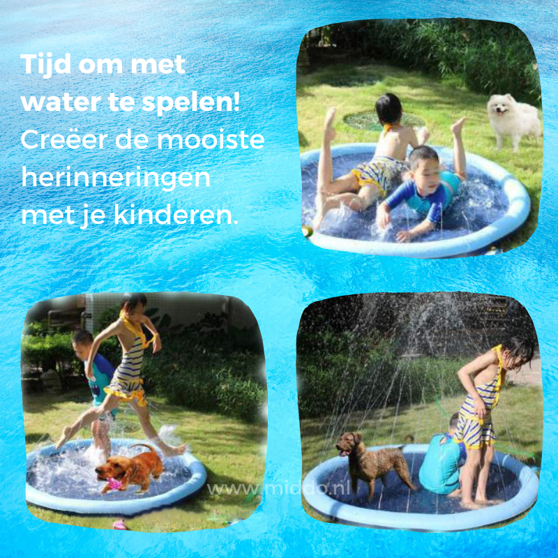 SplashZone Water Play Sprinkler Mats