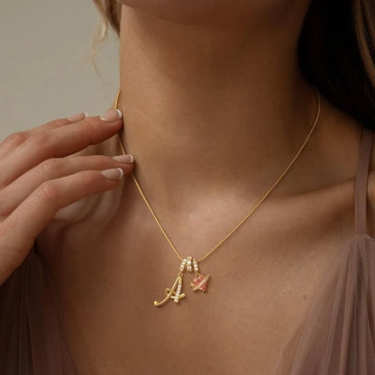 AuraLuxe™ — Your Personal Initial that Radiates Style and Confidence