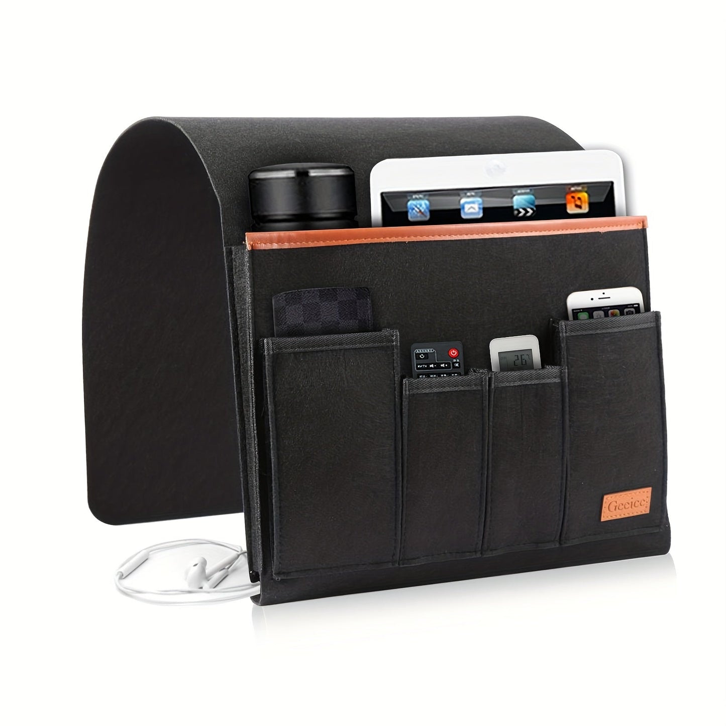 Sofa Armrest Organizer 5 Compartments