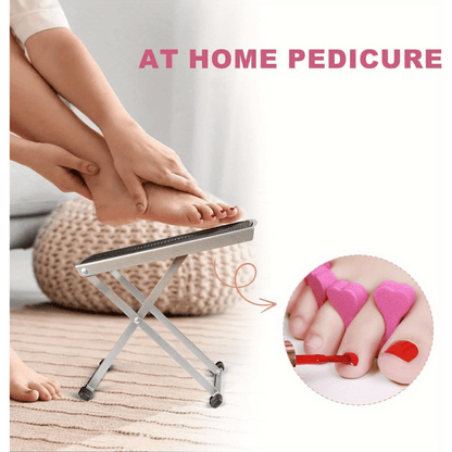 Adjustable Pedicure Footrest