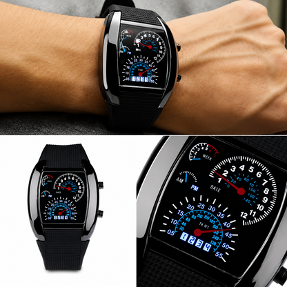 Renn watch LED Digital Sports Watch with Strap
