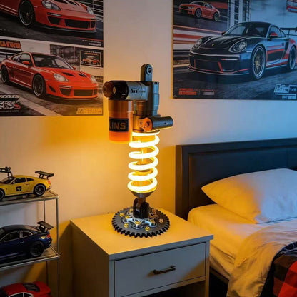 Shock Absorber Table Lamp with LED and Touch Function