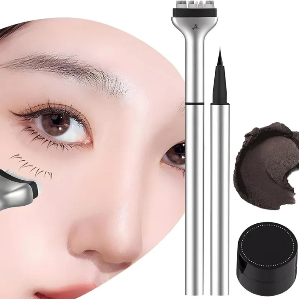 2-in-1 Eyeliner with Eyelash Stamp