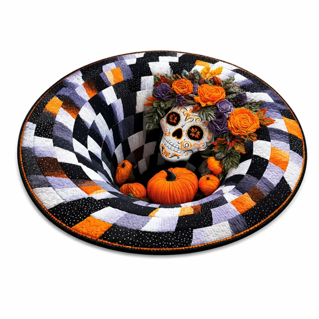 Festive Polyester Halloween Rug (Various Sizes)