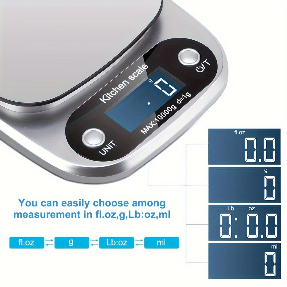 Digital Kitchen Scale Stainless Steel