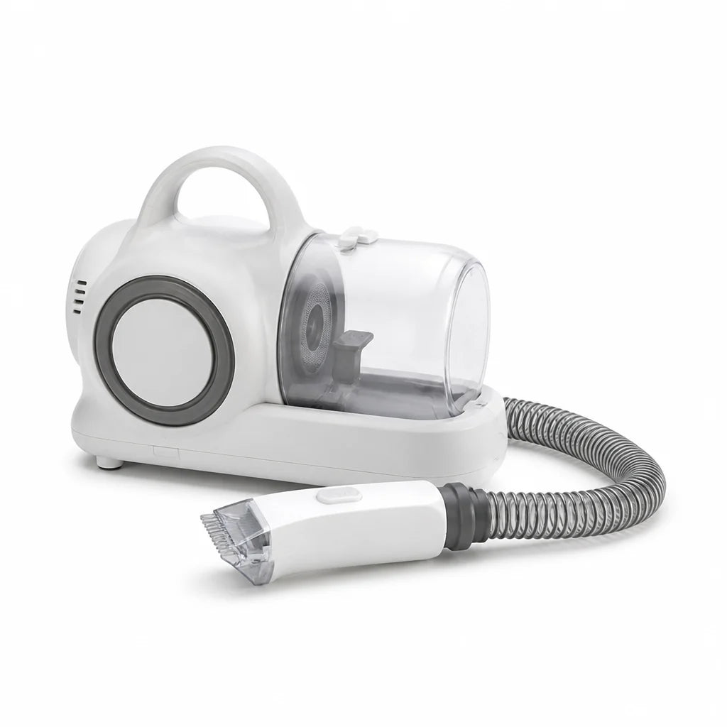 9000Pa Suction Power Portable Dog Hair Trimmer Set (1000ml Dust Container)