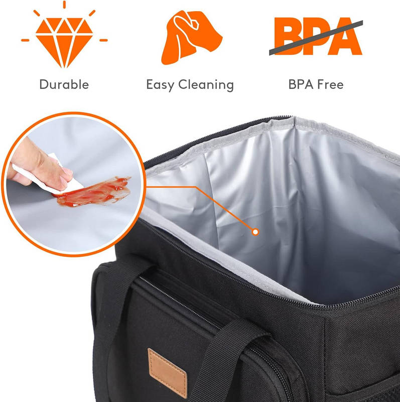 Insulated Lunch Bag with Cooling Function, 15 Liters