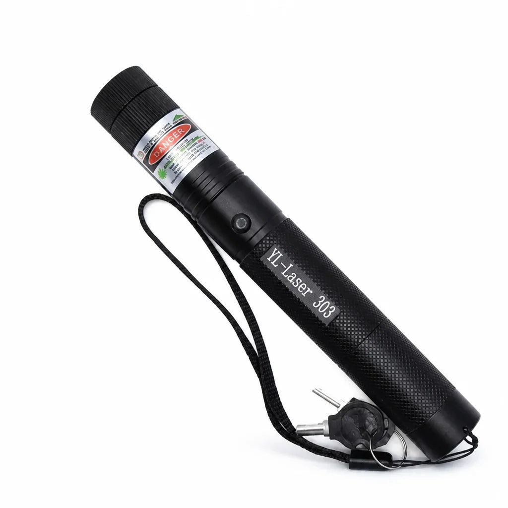 Adjustable Aluminum Laser Pointer with Safety Lock