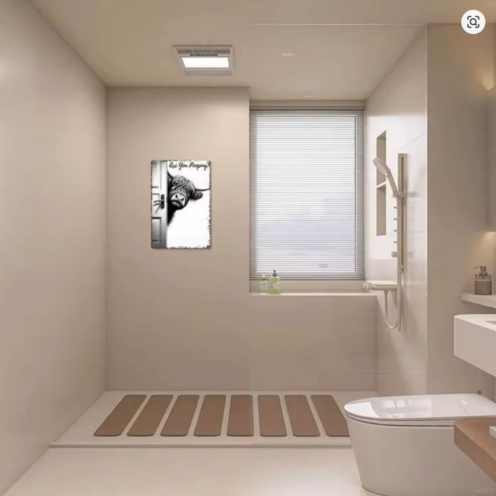 HumorVista™ — Adds Charm to Your Bathroom and Makes Everyone Laugh!