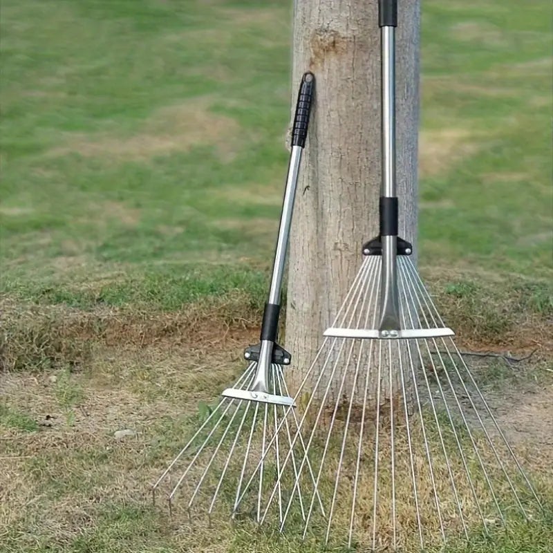 FlexiReach Telescopic Rake – Gardening Without Back Strain