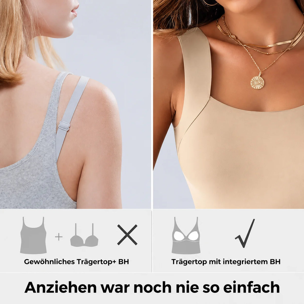 VivaCurve™ Tank Top — Finally carefree: Comfortable support that keeps up with your everyday life