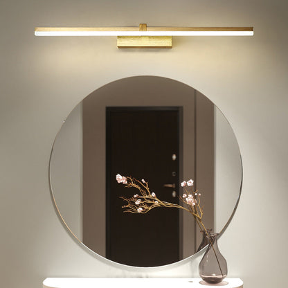 Golden LED Bathroom Lamp Modern Design