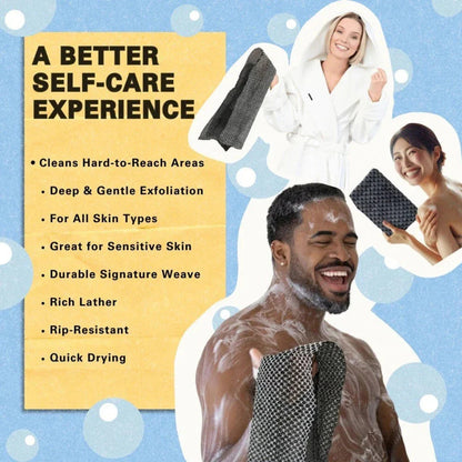 Exfoliating Cloth for Body Care