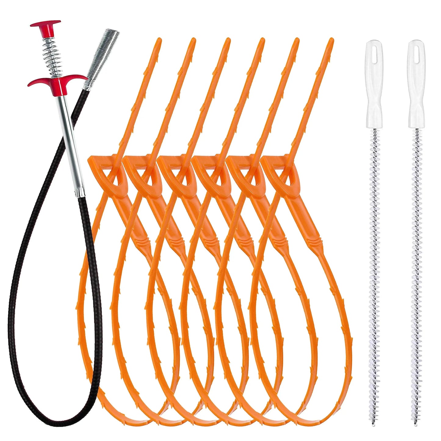 Drain Cleaner Set 9 Pieces