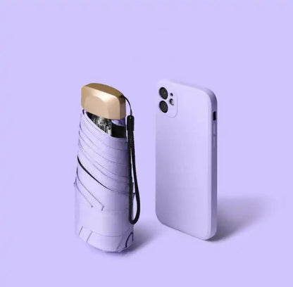 Mini pocket umbrella UV protection compact