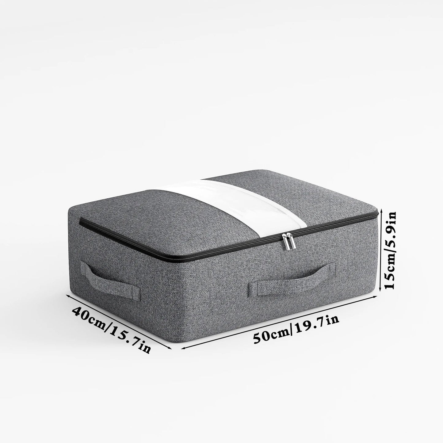 Underbed Storage Bag with Viewing Window
