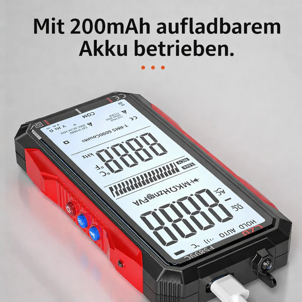 VoltGuard™ — Never Change Batteries Again, Always Measure Precisely, Instantly, and Safely!