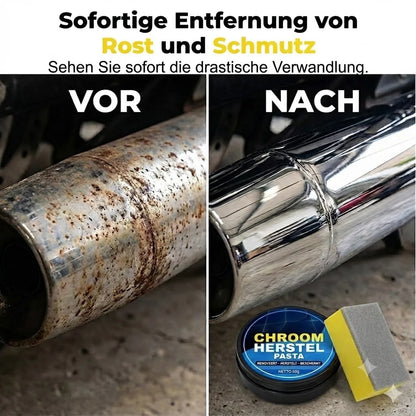 Chrome Repair Paste with Sponge 50g