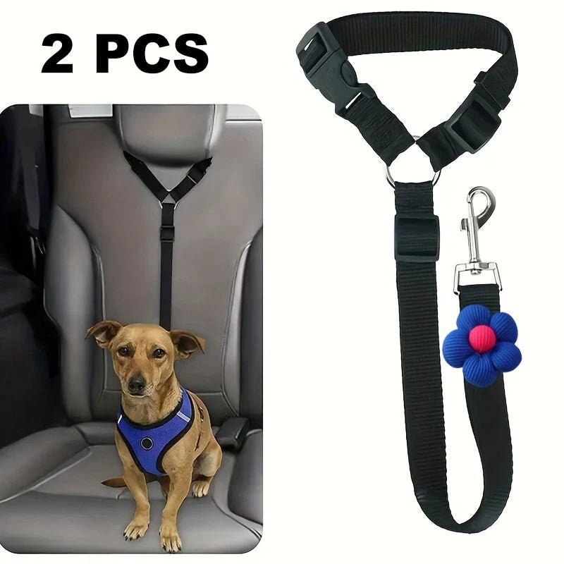 Dog Safety Harness & Leash 2-in-1