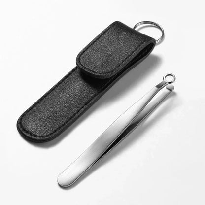 Stainless Steel Nose Hair Scissors with Rounded Tip