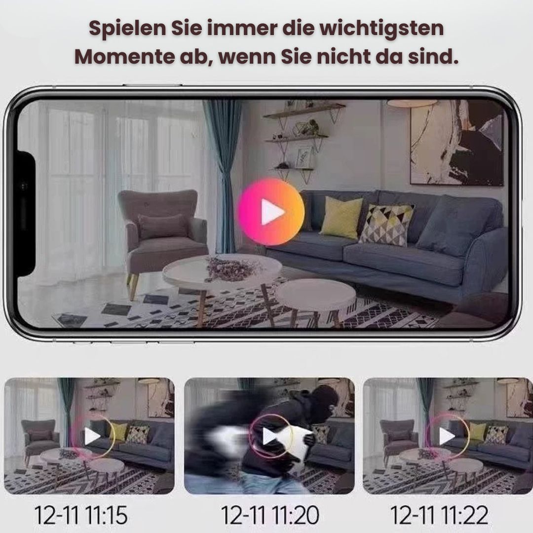 Surveillance Camera with Night Vision & App Access