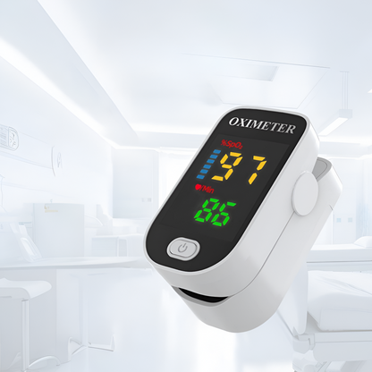 Digital Finger Pulse Oximeter with LED Display