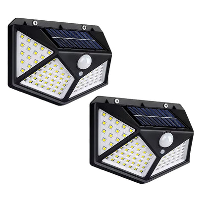 Solar Wall Light Outdoor 100 LED with Motion Sensor