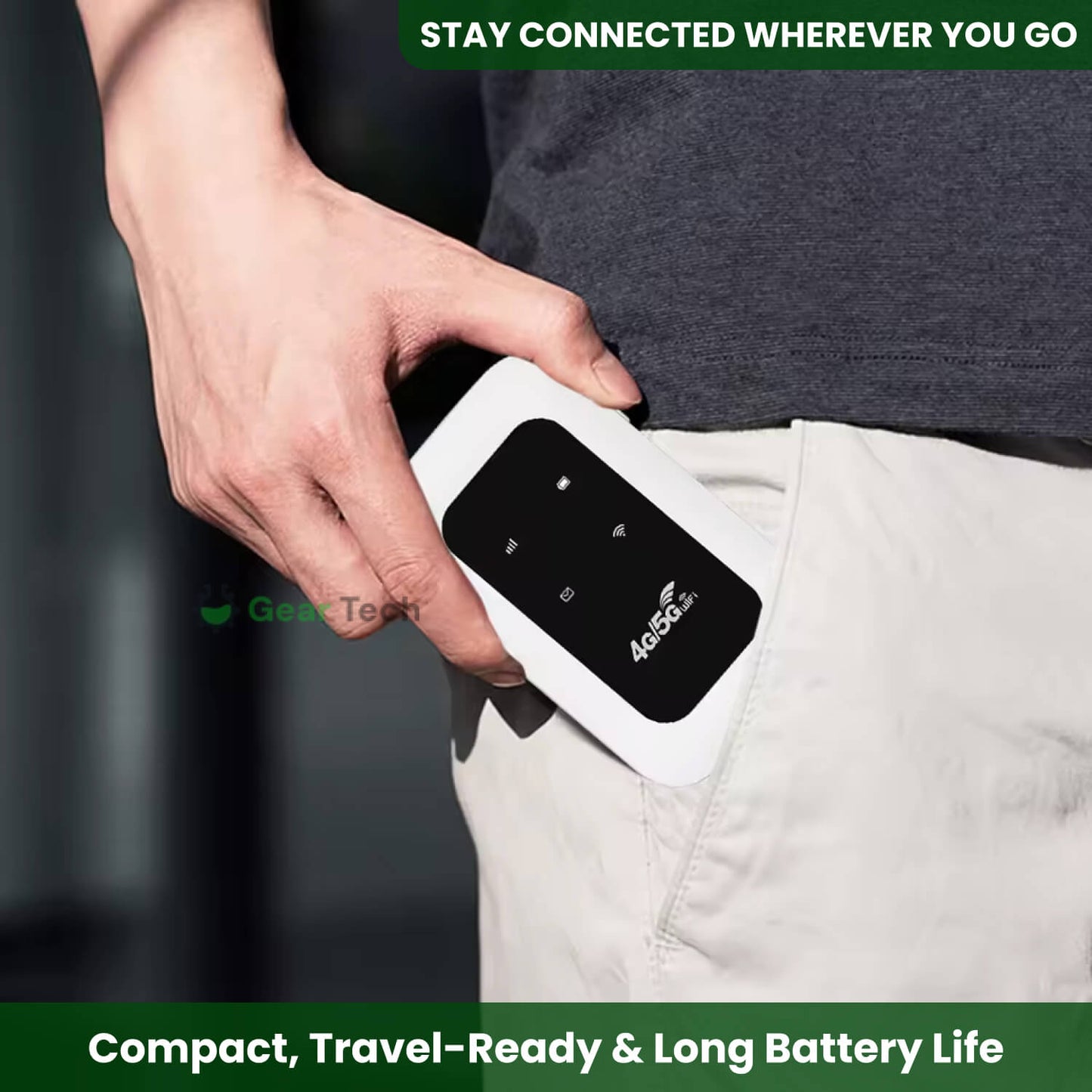 Portable Wi-Fi Router with SIM Card