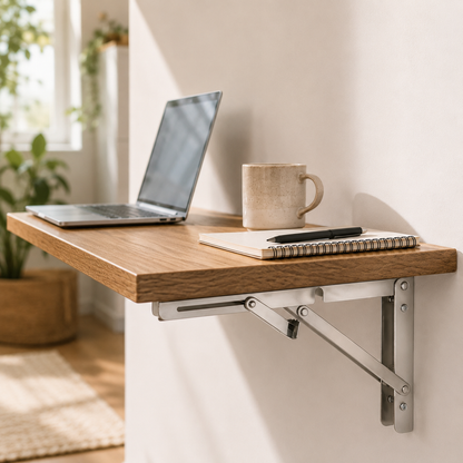 Folding Wall Brackets Stainless Steel 250kg