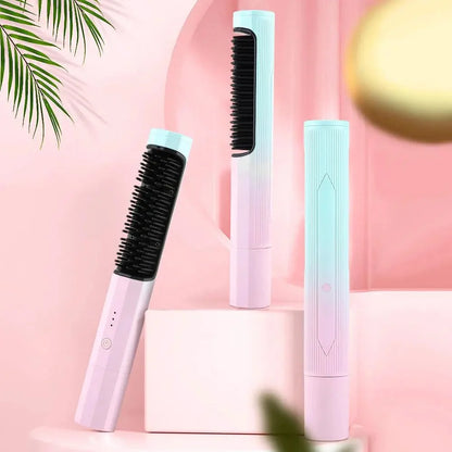 Wireless Hairbrush with Ion Technology