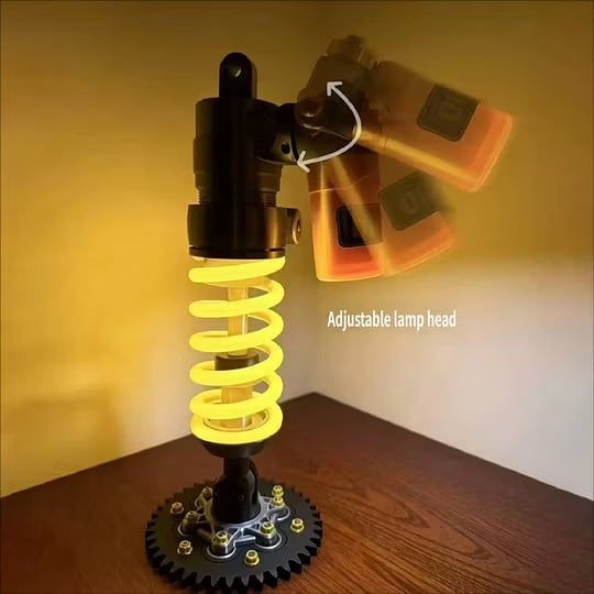 Shock Absorber Table Lamp with LED and Touch Function