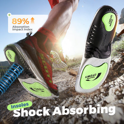 Shock Absorbing Insoles for Women & Men