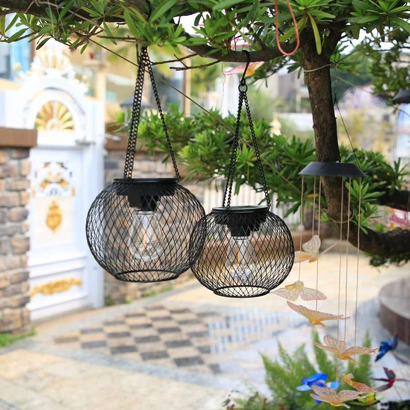 Retro Solar Light I Metal for the Garden