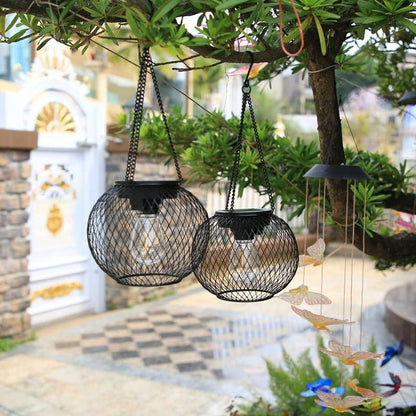 Retro Solar Light I Metal for the Garden