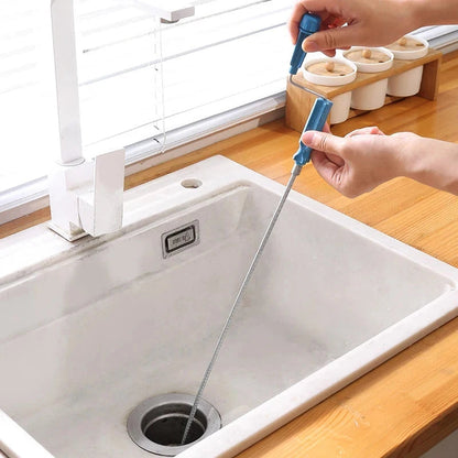 Drain Cleaning Spiral Drain