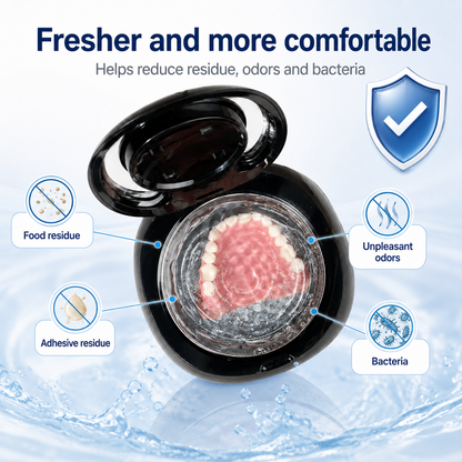 Ultrasonic UV-C Denture Cleaner