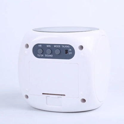 Projection Alarm Clock with LED Time & Temperature