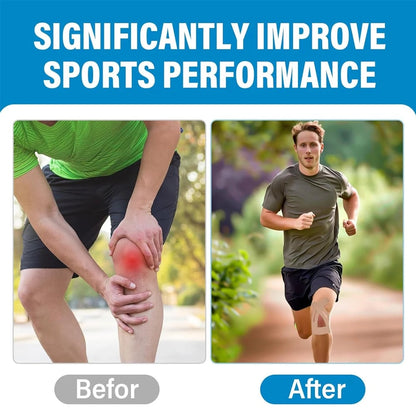 FlexiKnee Pre-Cut Kinesiology Knee Tape Strips