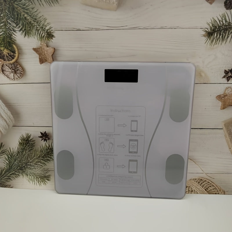 Body Fat Scale 26×26 cm with App
