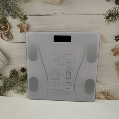 Body Fat Scale 26×26 cm with App