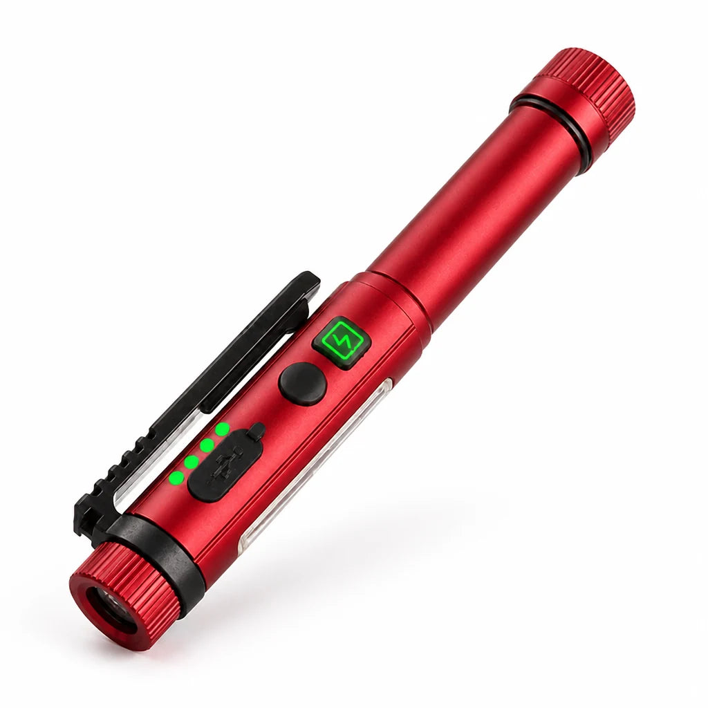 Magnetic Pen Light | USB-C Rechargeable Multi-Mode LED | Aluminum ...