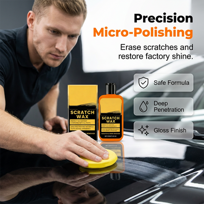 Car Scratch Care Paste Set with Sponge & Cloth