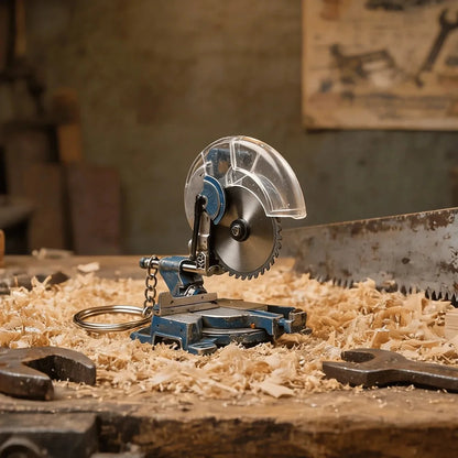 EdgeCraft™ Mini Grinder Keychain — compact, decorative, and always handy