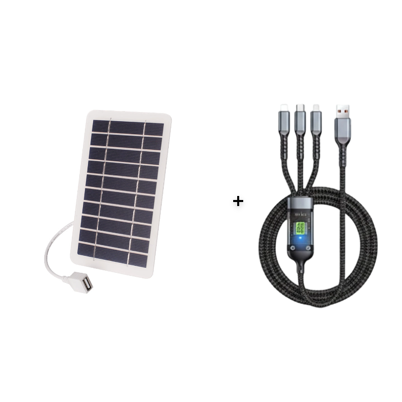 Flexible Solar Panel 2W 5V with USB Output