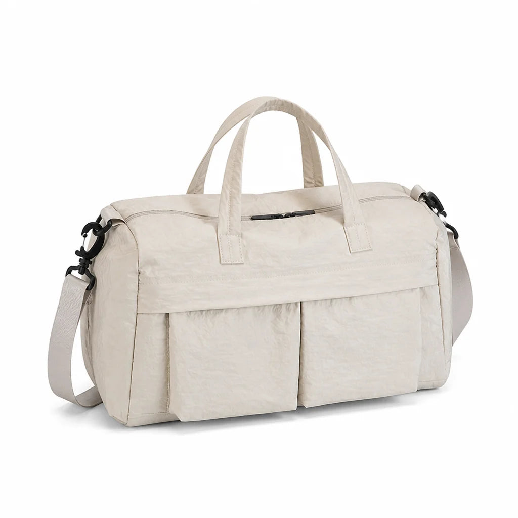 Robust lightweight everyday bag with multiple compartments