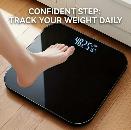Electronic Personal Scale with LED Display