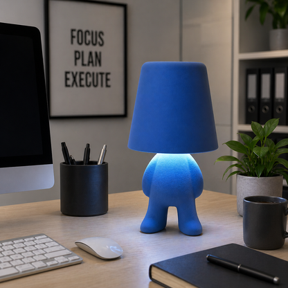 Touch table lamp with dimmable LED light